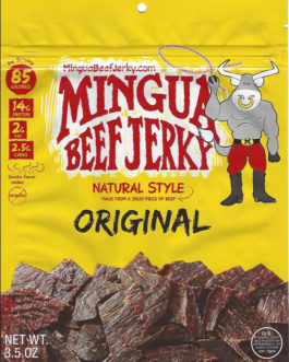 MINGUA BEEF JERKY ORIGINAL 3.5 OZ