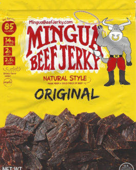MINGUA BEEF JERKY ORIGINAL 7 0Z