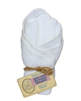 COUNTRY COTTONS DISHCLOTHS WHITE