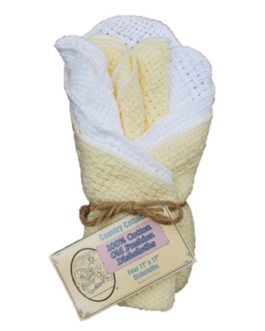 COUNTRY COTTONS DISHCLOTHS YELLOW