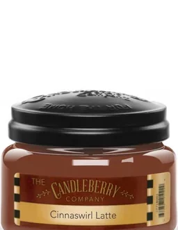 CANDLEBERRY CINNASWIRL LATTE™ SMALL JAR
