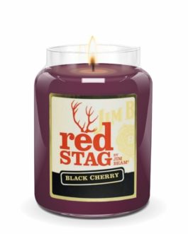 CANDLEBERRY JIM BEAM RED STAG® BLACK CHERRY® LARGE JAR