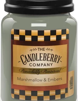 CANDLEBERRY MARSHMALLOW AND EMBERS™ LARGE JAR