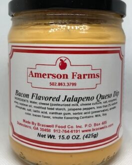 AMERSON FARM BACON FLAVORED JALAPENO QUESO DIP