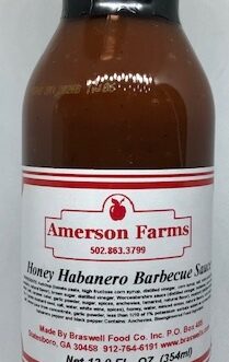 AMERSON FARM HONEY HABANERO BARBECUE SAUCE
