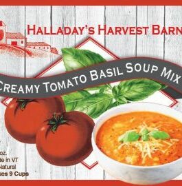 HALLADAY’S HARVEST BARN CREAMY TOMATO BASIL SOUP MIX