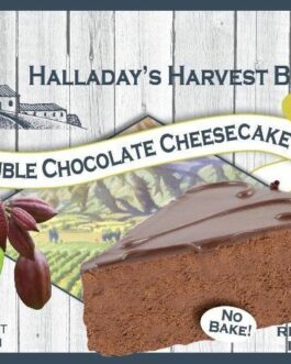 HALLADAY’S HARVEST BARN DOUBLE CHOCOLATE CHEESECAKE MIX