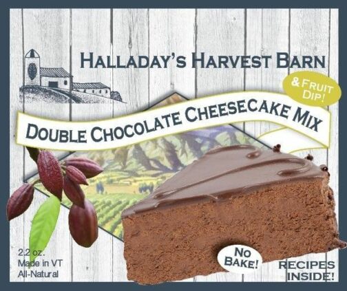 HALLADAY'S HARVEST BARN DOUBLE CHOCOLATE CHEESECAKE MIX