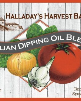 HALLADAY’S HARVEST BARN ITALIAN DIPPING OIL BLEND