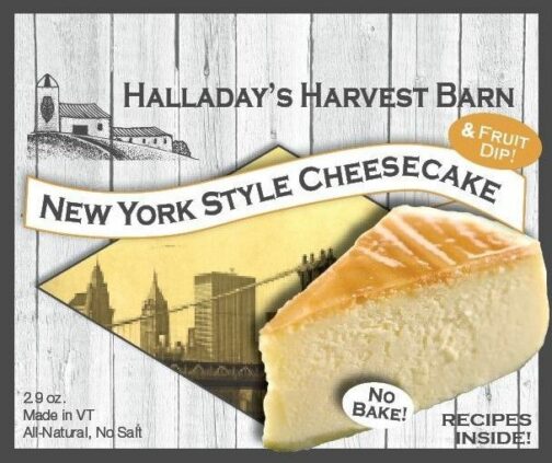 HALLADAY'S HARVEST BARN NEW YORK STYLE CHEESECAKE MIX