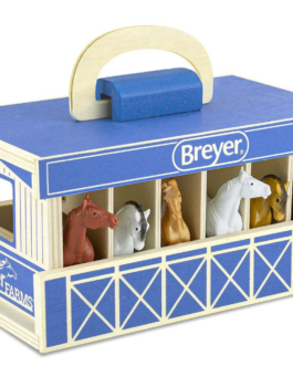 BREYER FARMS™ WOOD CARRY STABLE