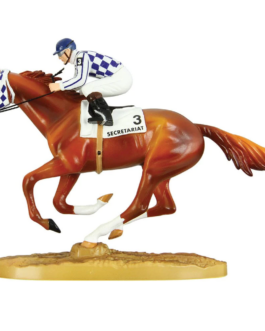 Secretariat | 50th Anniversary Figurine with Jockey